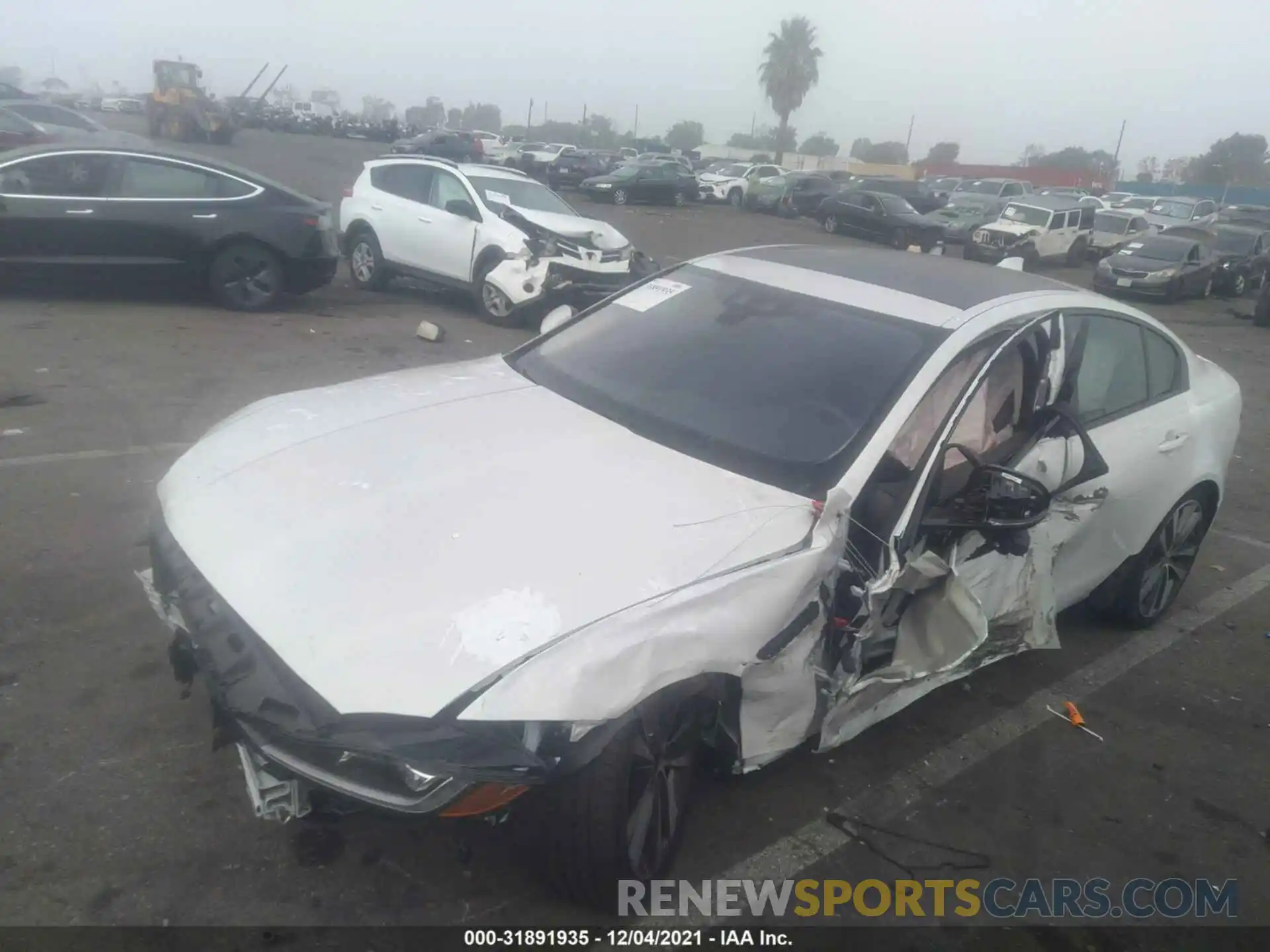 2 Photograph of a damaged car SAJAE4FX4LCP57408 JAGUAR XE 2020