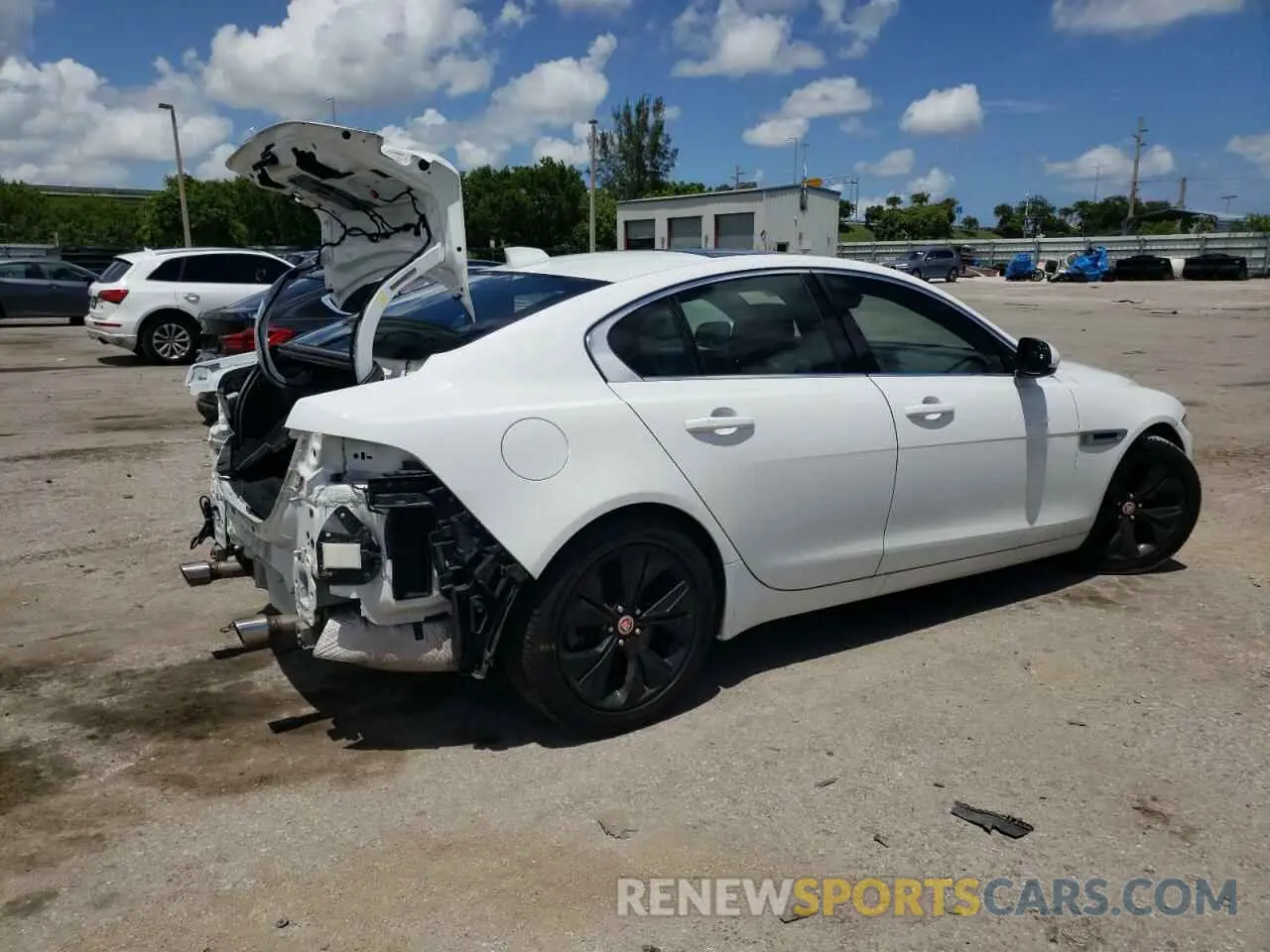 3 Photograph of a damaged car SAJAE4FX5LCP62990 JAGUAR XE 2020