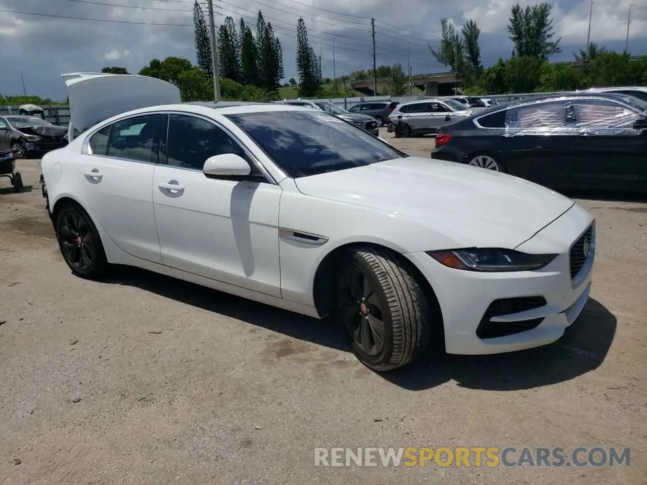 4 Photograph of a damaged car SAJAE4FX5LCP62990 JAGUAR XE 2020