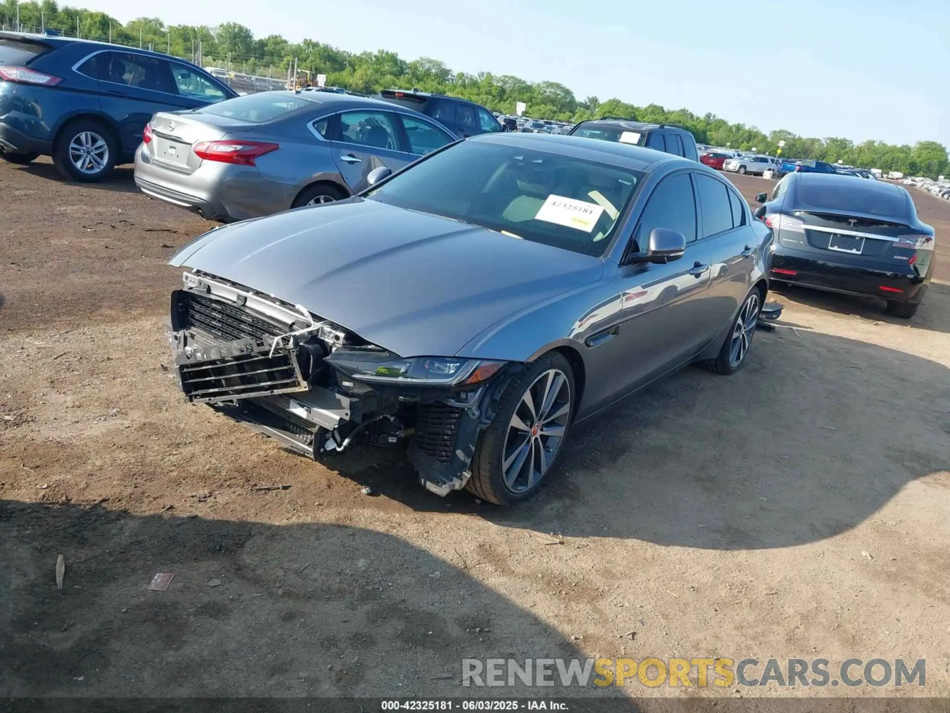 2 Photograph of a damaged car SAJAE4FX6LCP63646 JAGUAR XE 2020