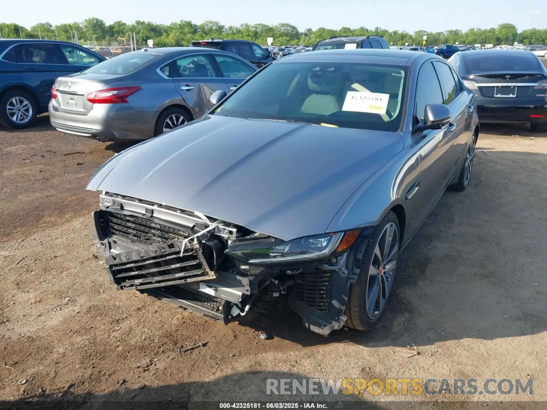 6 Photograph of a damaged car SAJAE4FX6LCP63646 JAGUAR XE 2020
