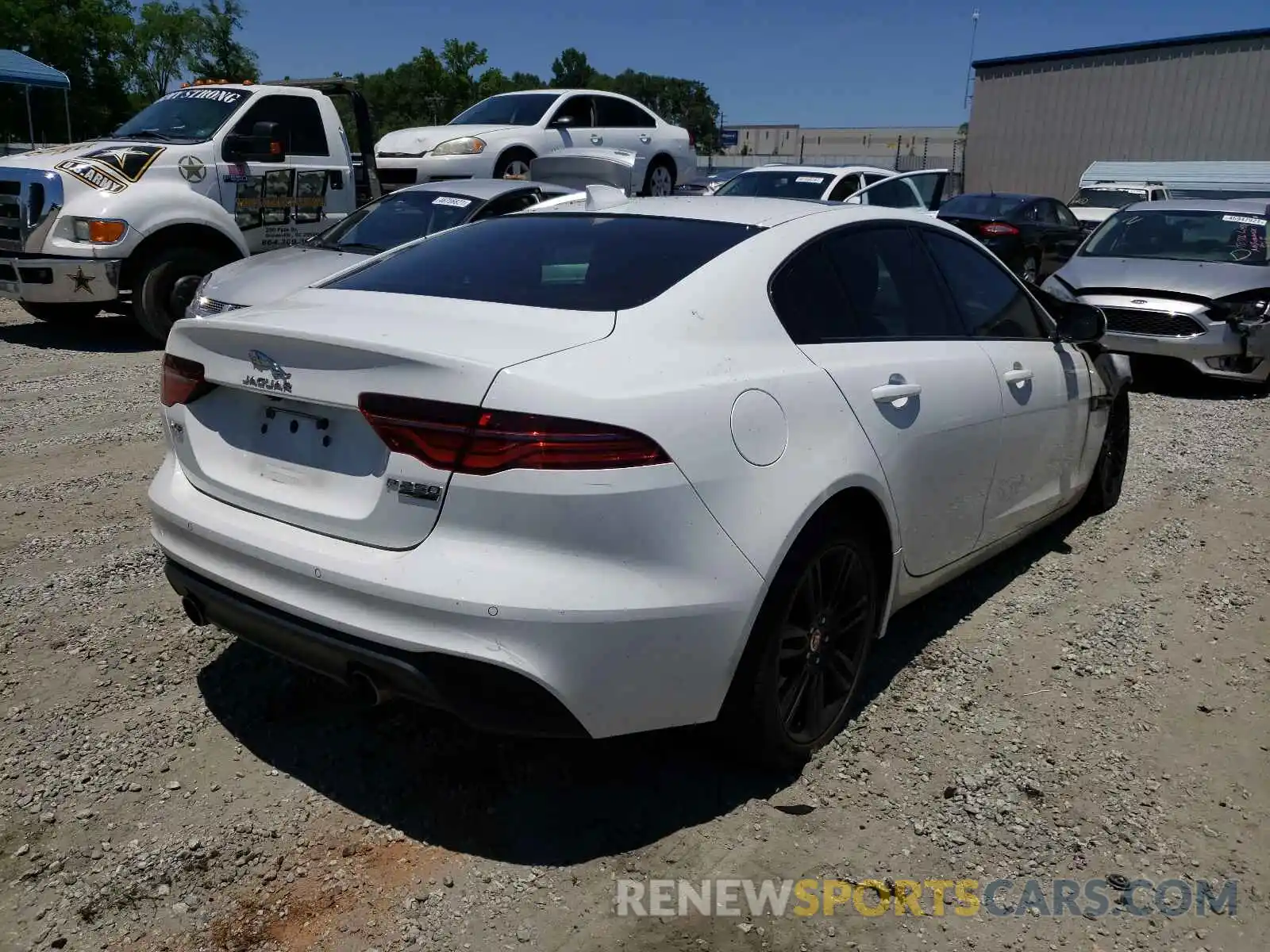 2 Photograph of a damaged car SAJAE4FX7LCP60657 JAGUAR XE 2020