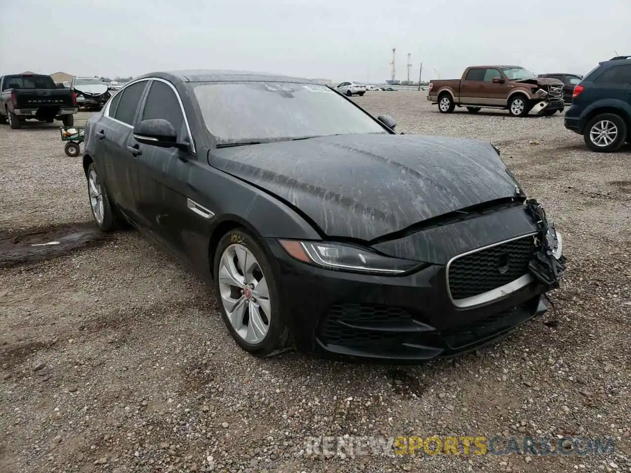 1 Photograph of a damaged car SAJAE4FX8LCP57265 JAGUAR XE 2020