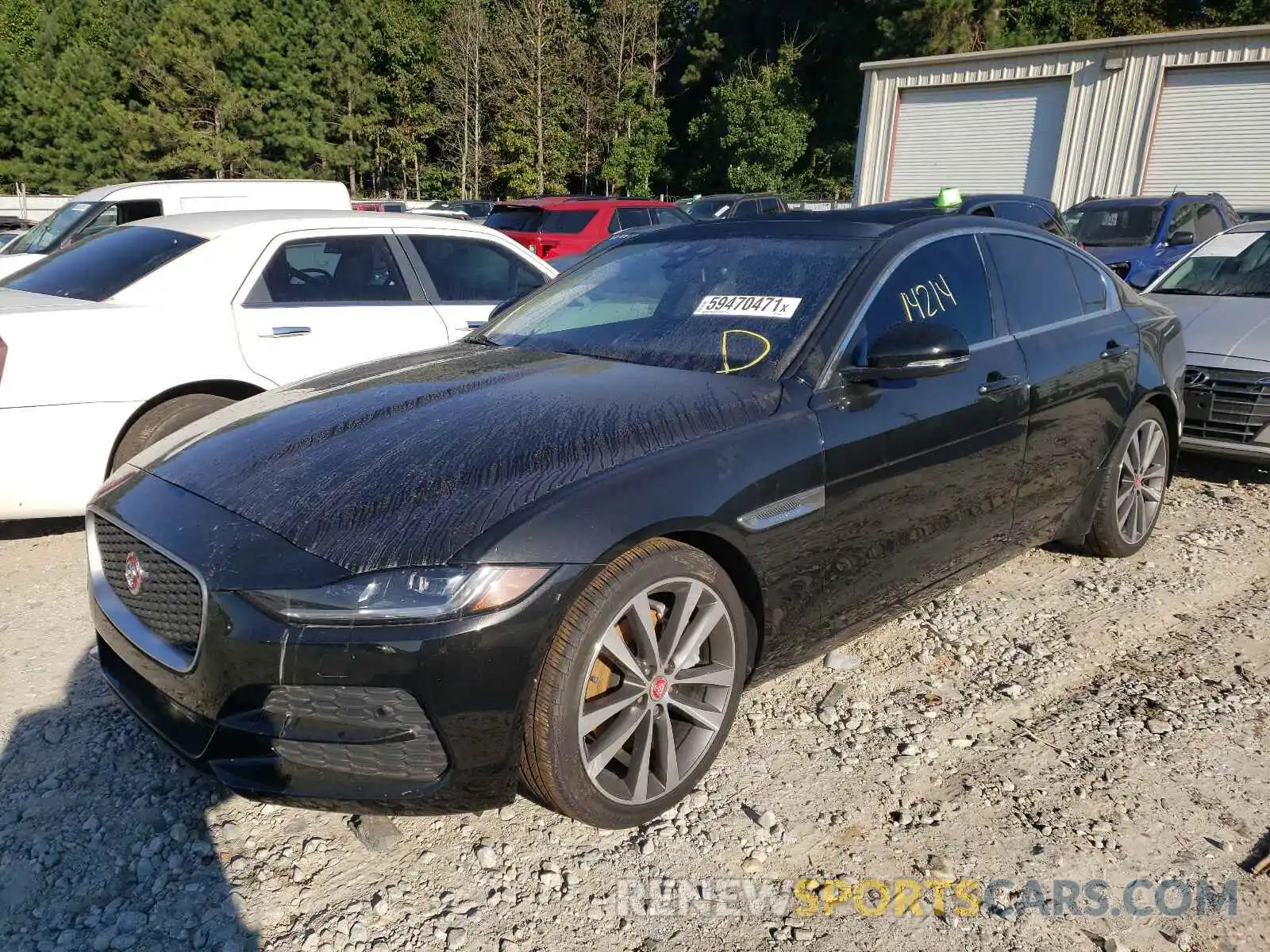 2 Photograph of a damaged car SAJAE4FX8LCP65043 JAGUAR XE 2020