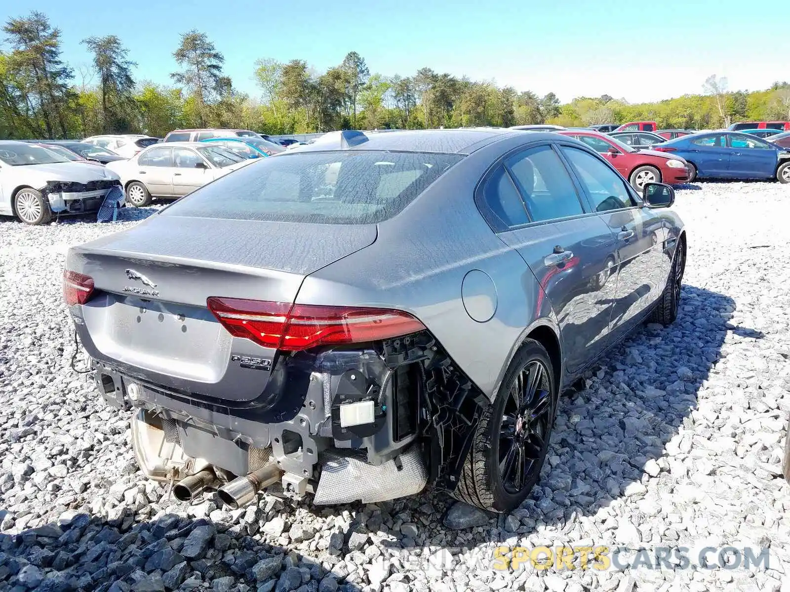 4 Photograph of a damaged car SAJAE4FX9LCP59798 JAGUAR XE 2020