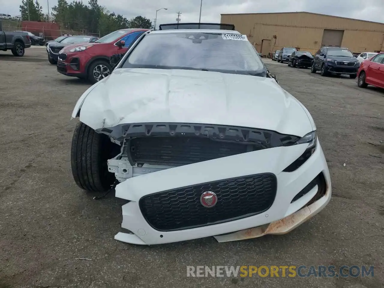 5 Photograph of a damaged car SAJAE4FXXLCP64525 JAGUAR XE 2020