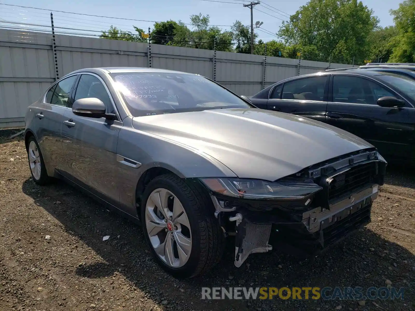 1 Photograph of a damaged car SAJAJ4FX0LCP59541 JAGUAR XE 2020