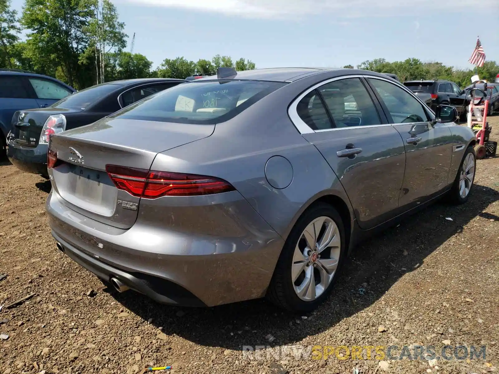 4 Photograph of a damaged car SAJAJ4FX0LCP59541 JAGUAR XE 2020