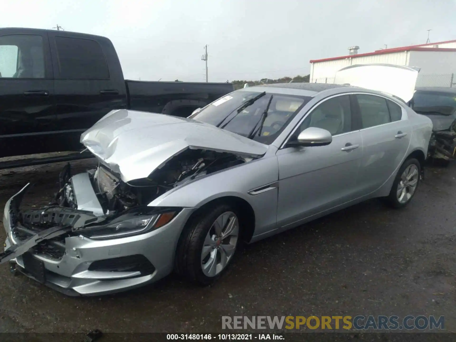 2 Photograph of a damaged car SAJAJ4FX4LCP61308 JAGUAR XE 2020