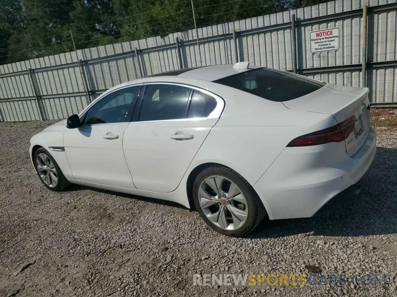 2 Photograph of a damaged car SAJAJ4FX5LCP65058 JAGUAR XE 2020