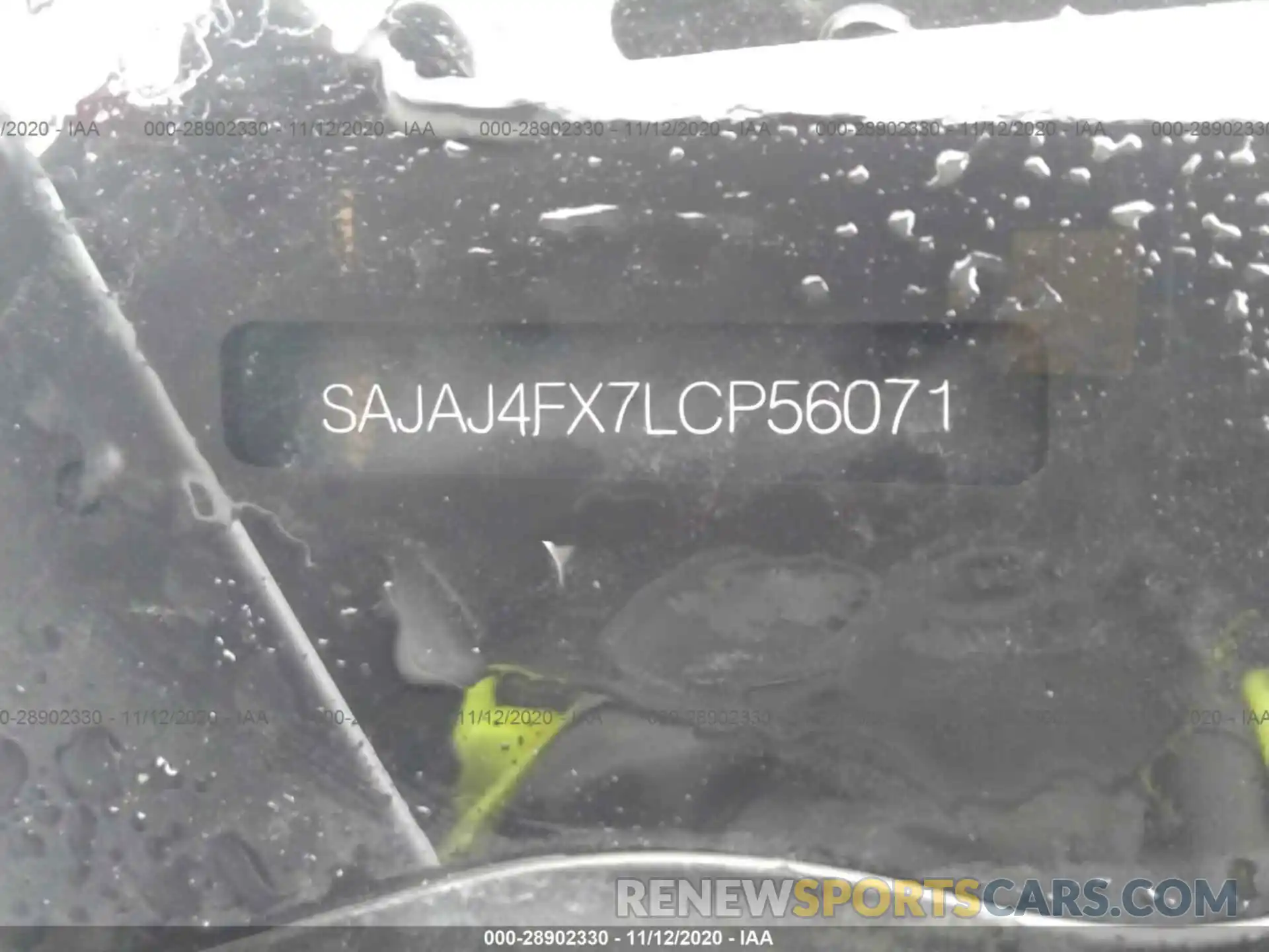 9 Photograph of a damaged car SAJAJ4FX7LCP56071 JAGUAR XE 2020