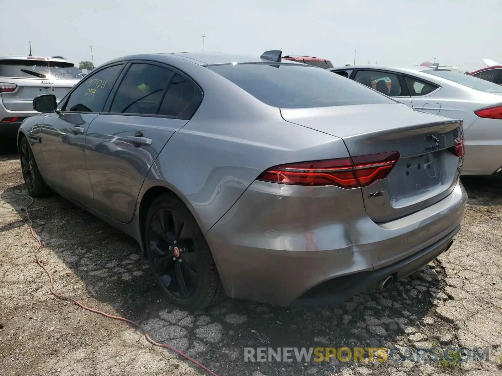 3 Photograph of a damaged car SAJAJ4FXXLCP56064 JAGUAR XE 2020