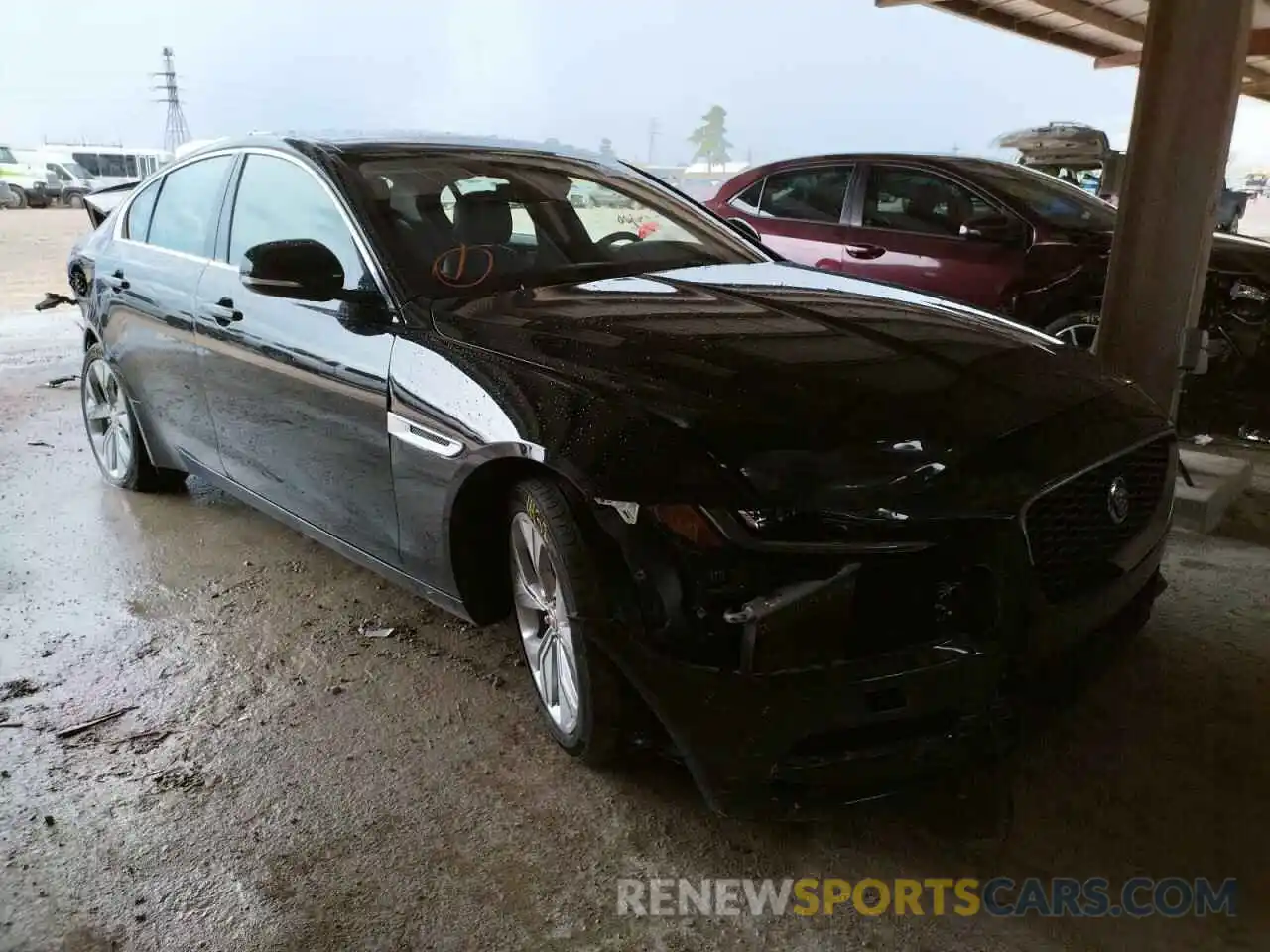 1 Photograph of a damaged car SAJAJ4FXXLCP58638 JAGUAR XE 2020