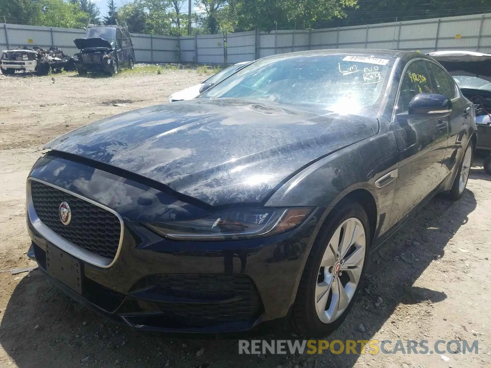 2 Photograph of a damaged car SAJAJ4FXXLCP60812 JAGUAR XE 2020