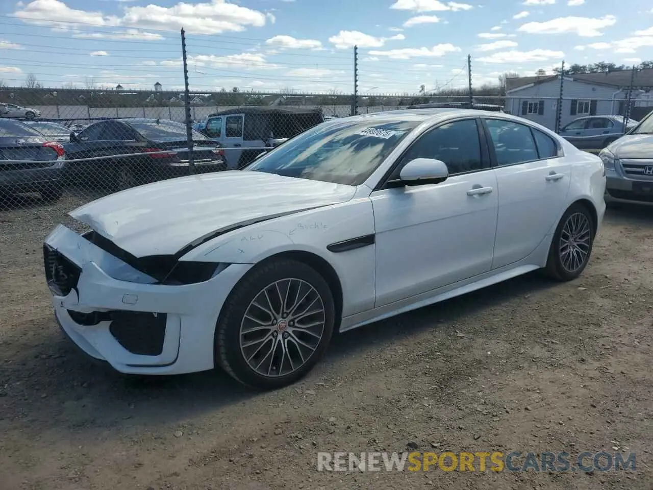 1 Photograph of a damaged car SAJAT4GX1LCP61713 JAGUAR XE 2020