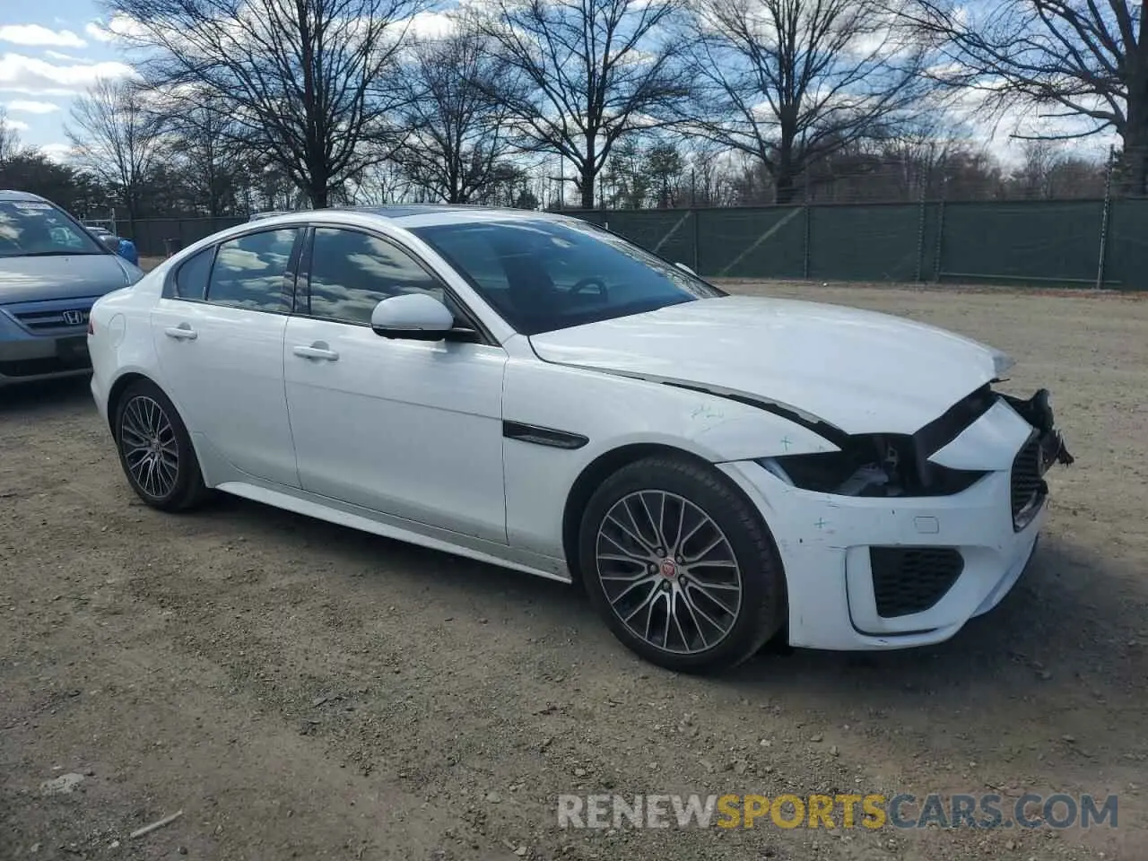 4 Photograph of a damaged car SAJAT4GX1LCP61713 JAGUAR XE 2020