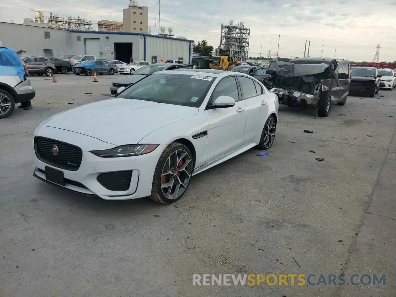1 Photograph of a damaged car SAJAT4GX5LCP59298 JAGUAR XE 2020