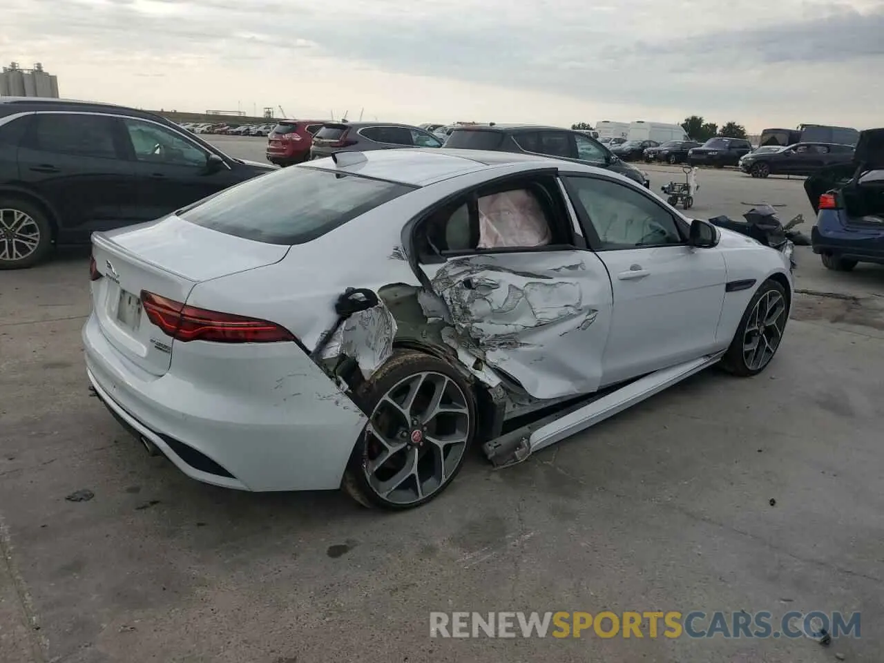 3 Photograph of a damaged car SAJAT4GX5LCP59298 JAGUAR XE 2020