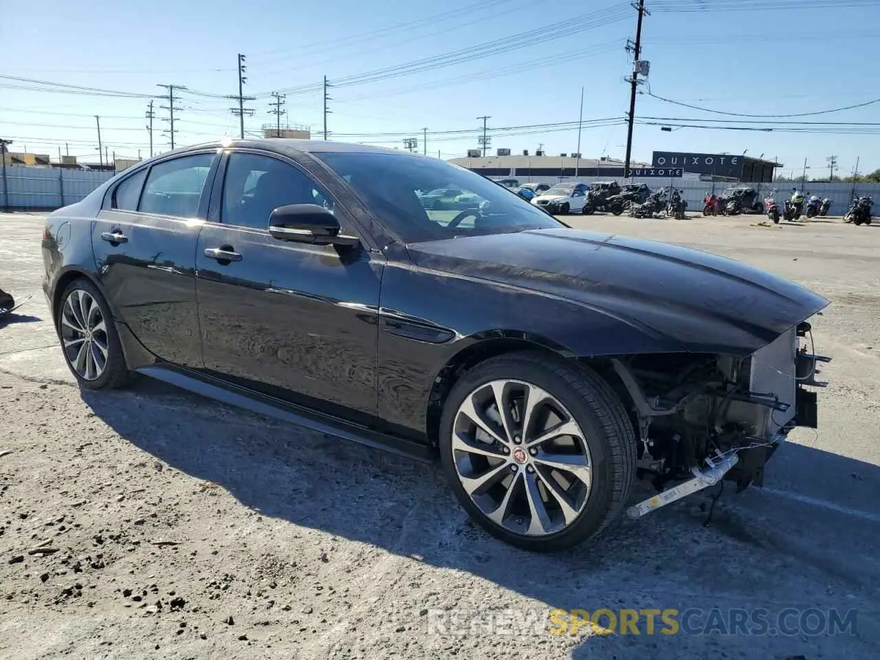 4 Photograph of a damaged car SAJAT4GX5LCP66123 JAGUAR XE 2020