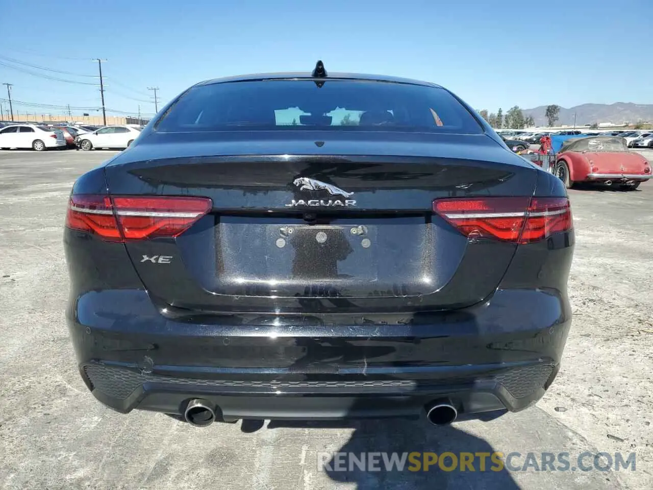 6 Photograph of a damaged car SAJAT4GX5LCP66123 JAGUAR XE 2020