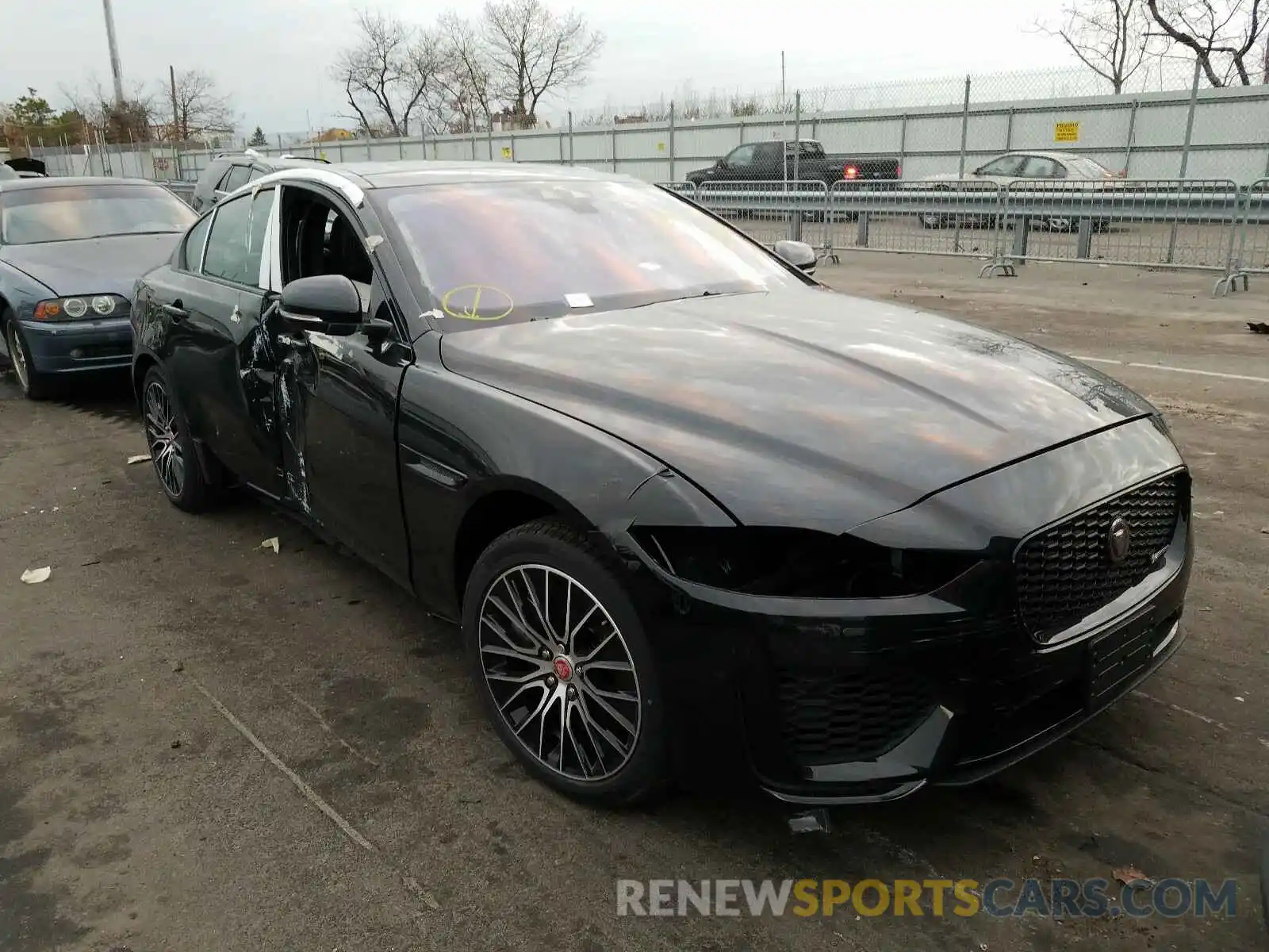 1 Photograph of a damaged car SAJAT4GX7LCP60369 JAGUAR XE 2020