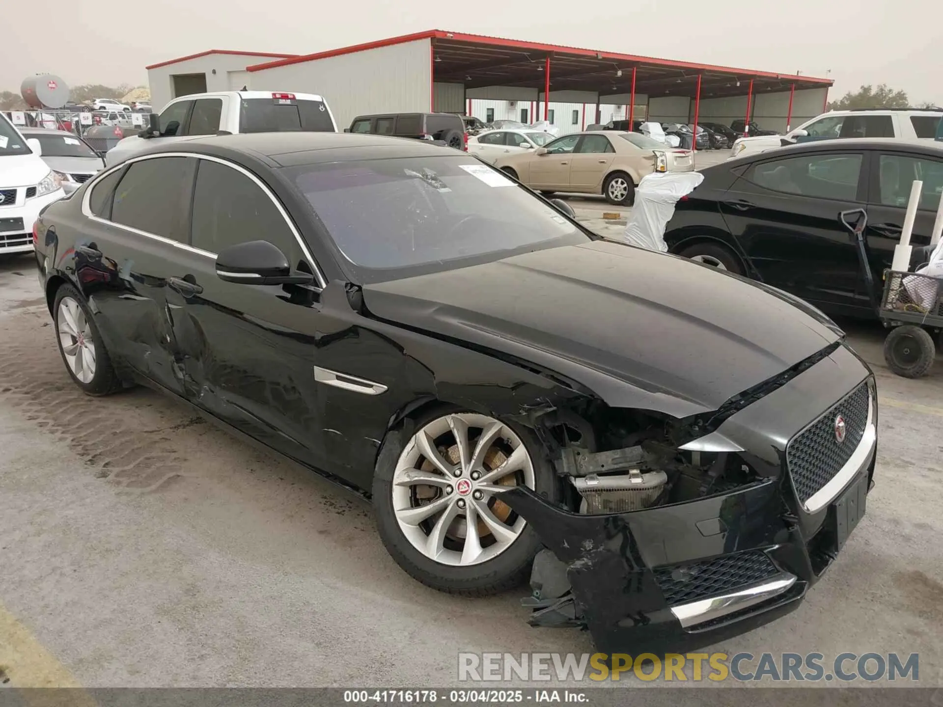 1 Photograph of a damaged car SAJBD4FX4KCY79210 JAGUAR XF 2019
