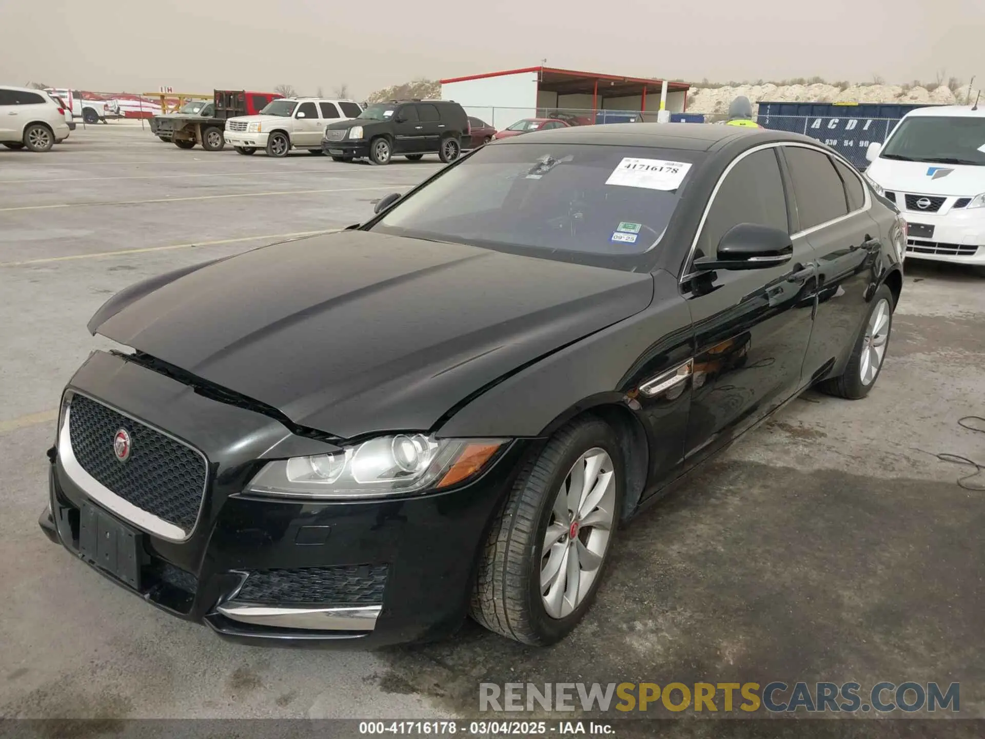 2 Photograph of a damaged car SAJBD4FX4KCY79210 JAGUAR XF 2019