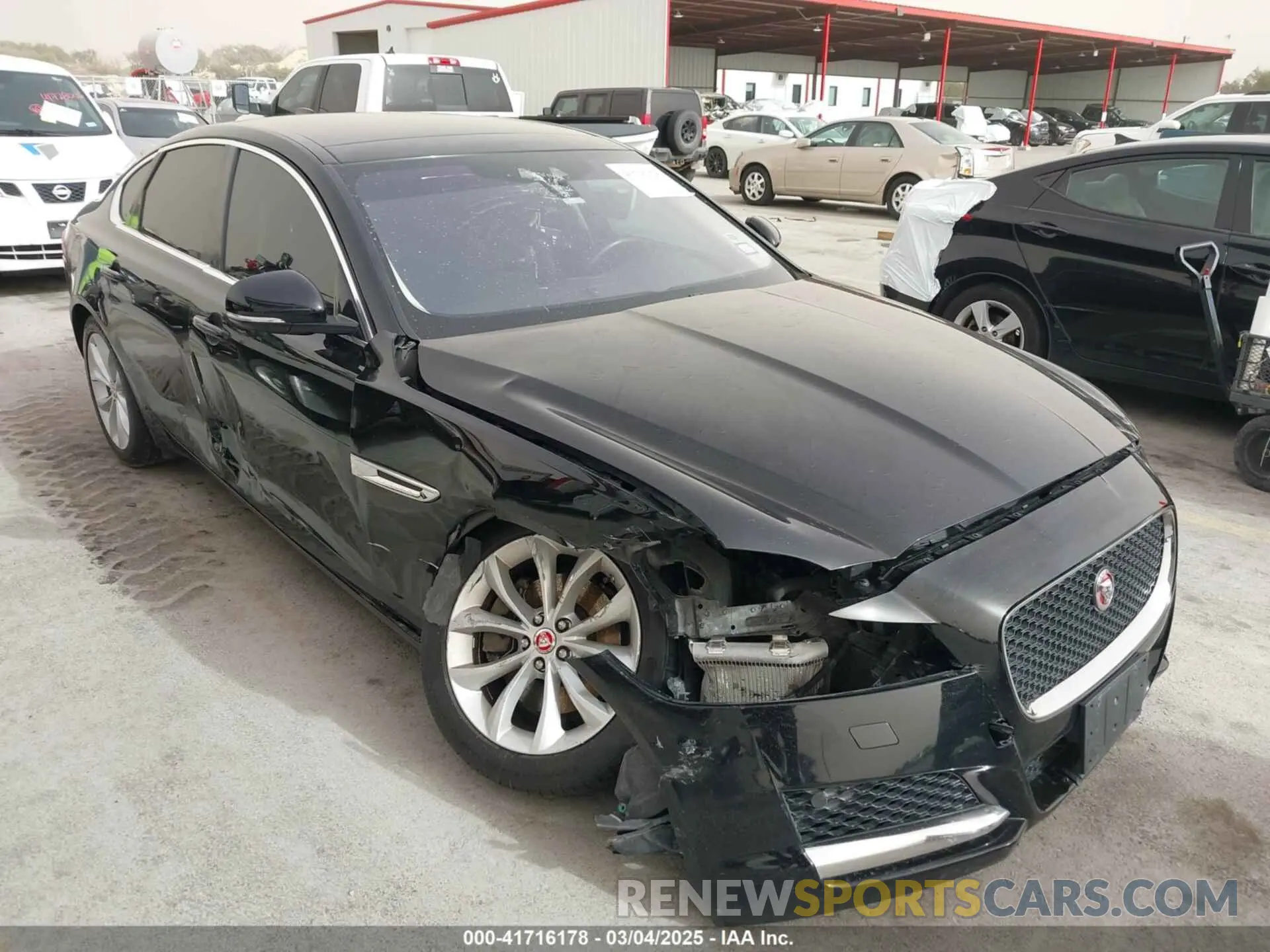 6 Photograph of a damaged car SAJBD4FX4KCY79210 JAGUAR XF 2019