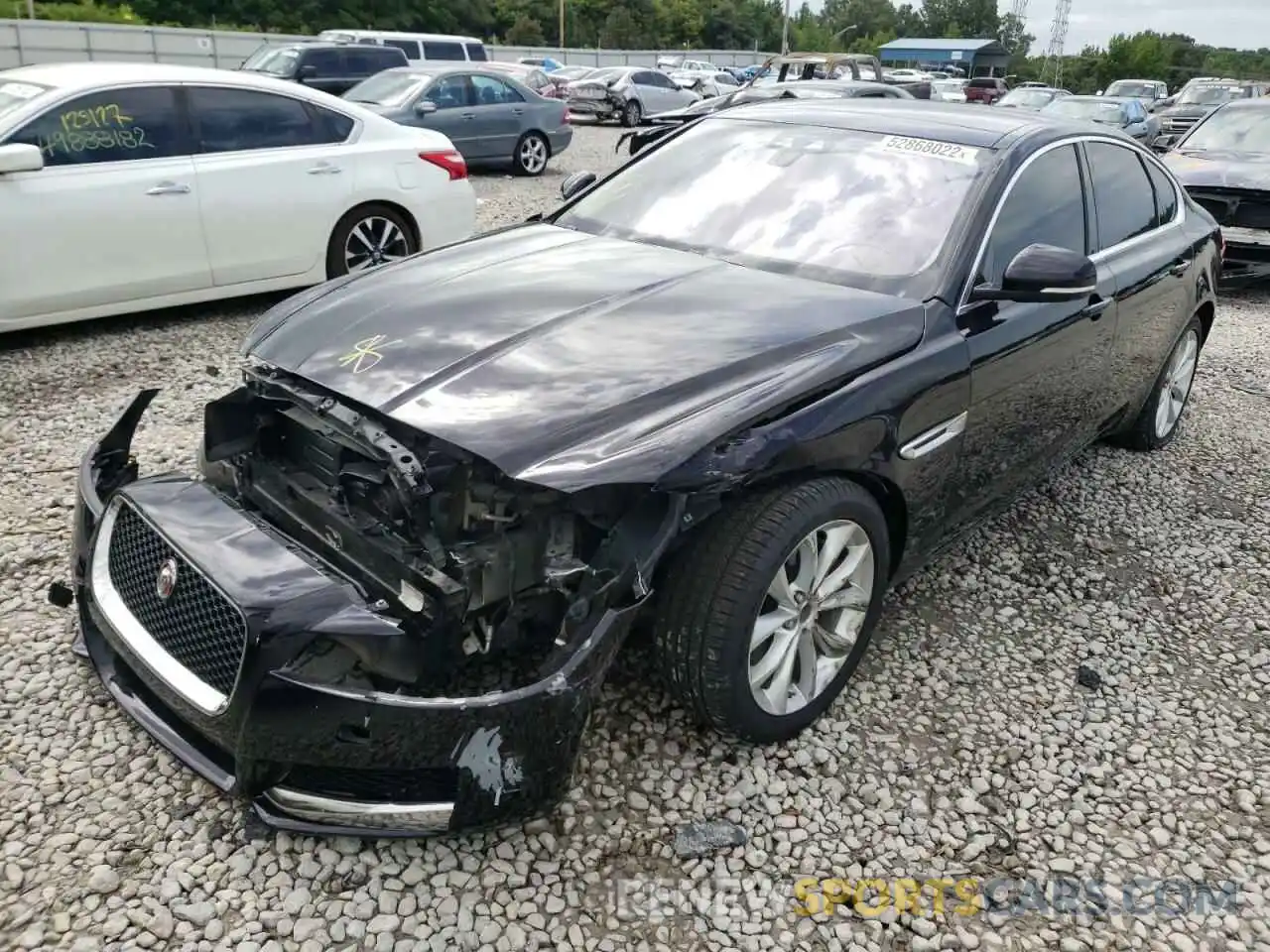 2 Photograph of a damaged car SAJBD4FX6KCY79189 JAGUAR XF 2019