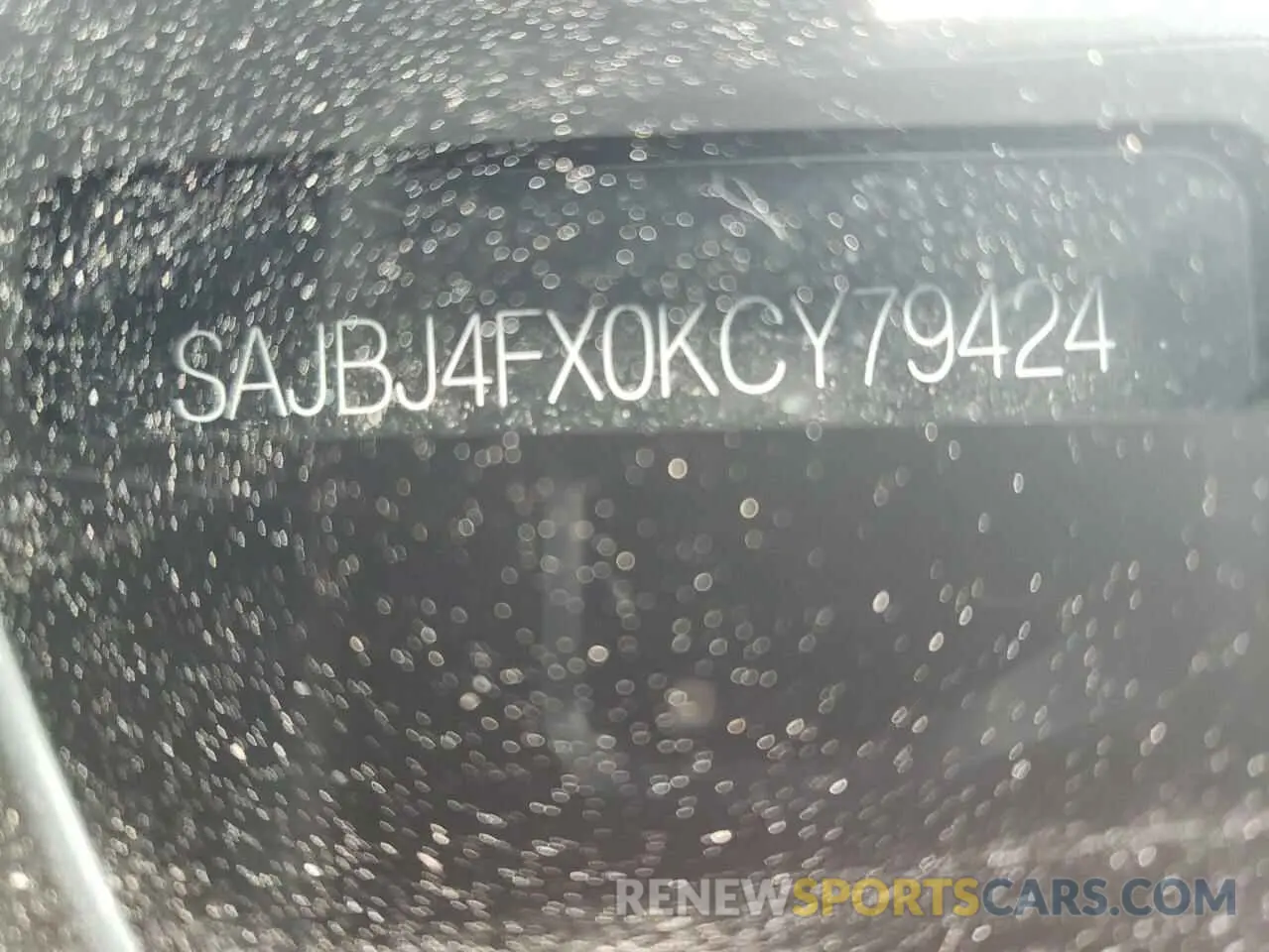 12 Photograph of a damaged car SAJBJ4FX0KCY79424 JAGUAR XF 2019