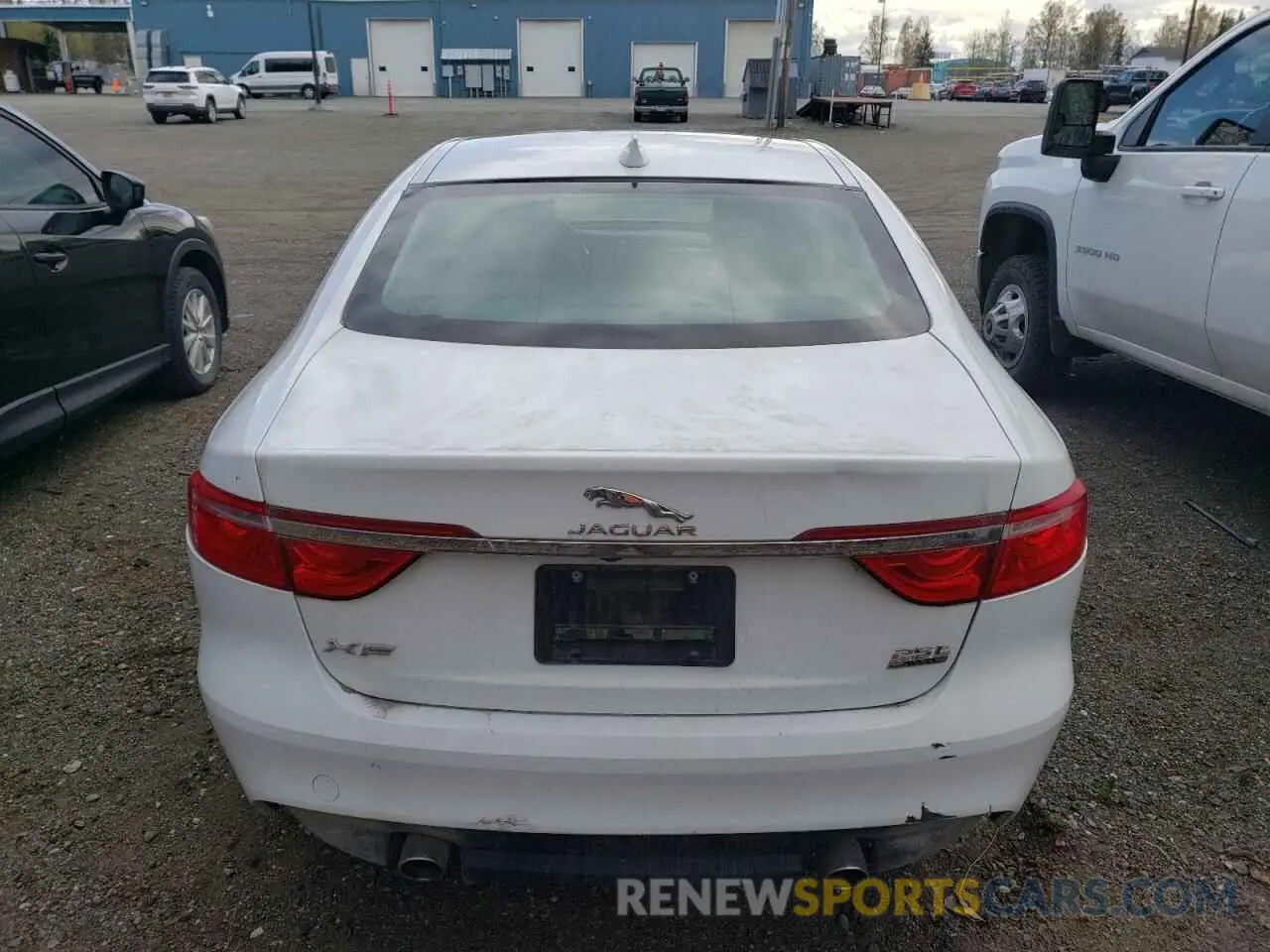 6 Photograph of a damaged car SAJBJ4FX0KCY79424 JAGUAR XF 2019