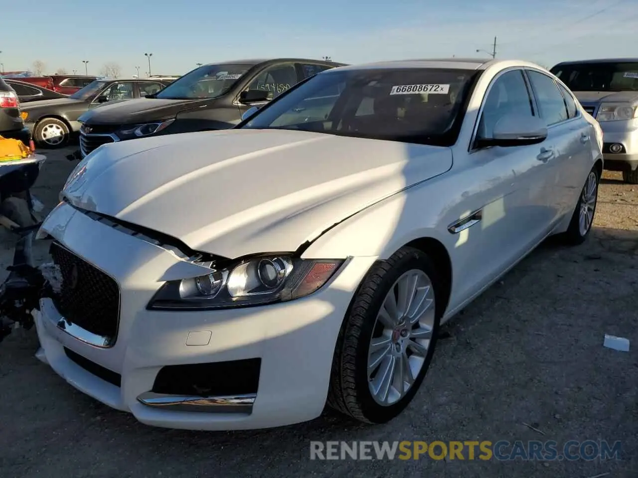 2 Photograph of a damaged car SAJBJ4FX3KCY78090 JAGUAR XF 2019