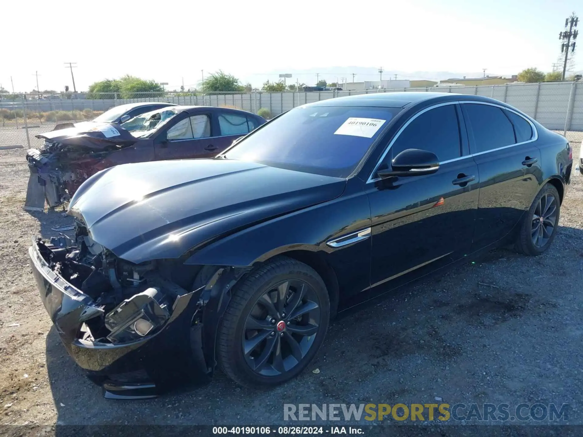 2 Photograph of a damaged car SAJBJ4FX7KCY79176 JAGUAR XF 2019