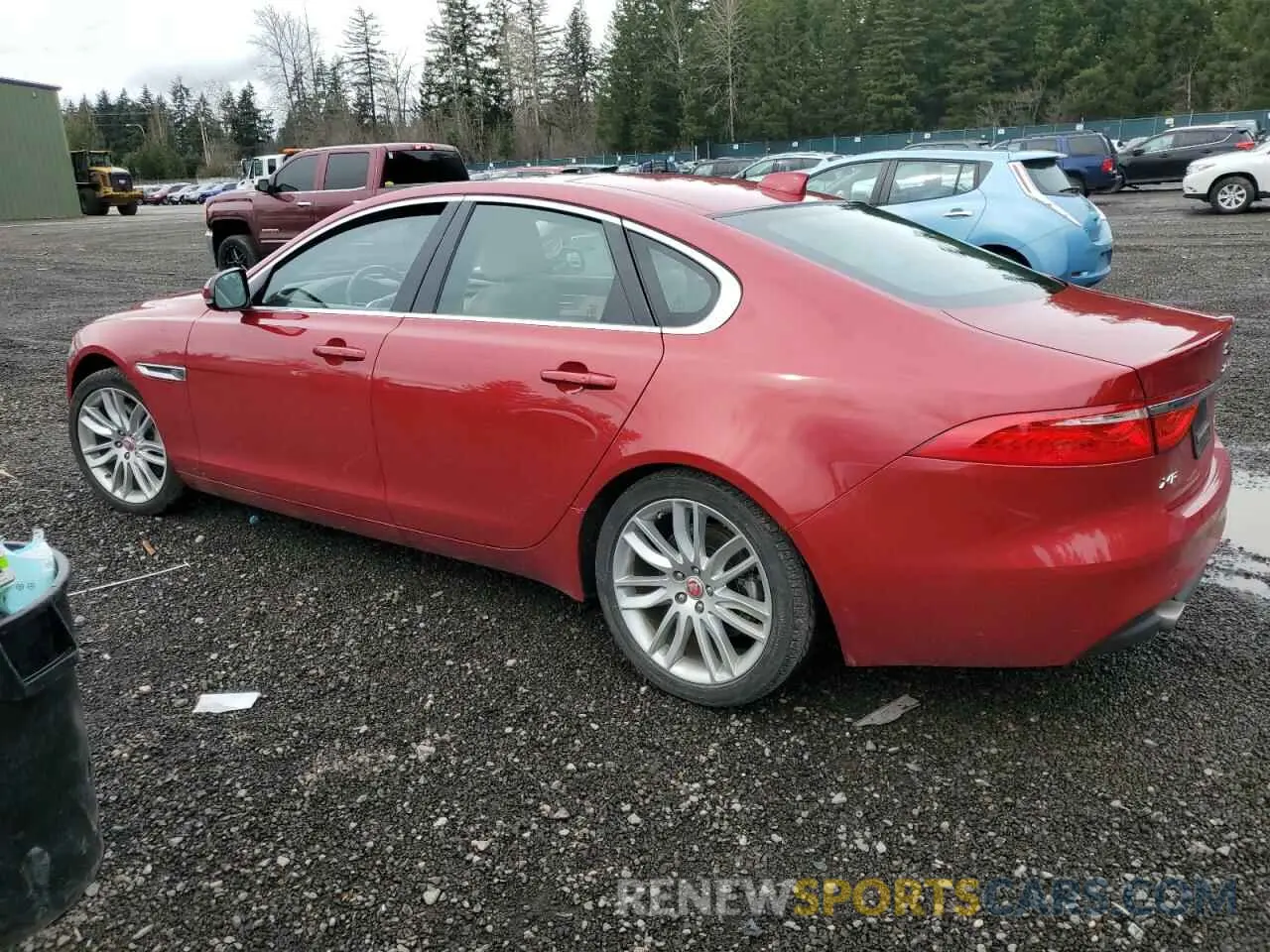 2 Photograph of a damaged car SAJBK4GX2KCY77458 JAGUAR XF 2019