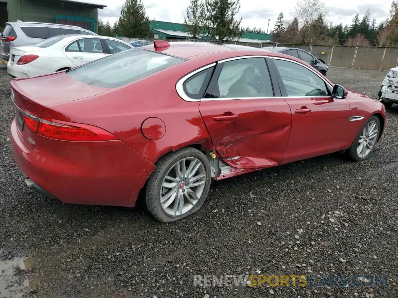 3 Photograph of a damaged car SAJBK4GX2KCY77458 JAGUAR XF 2019