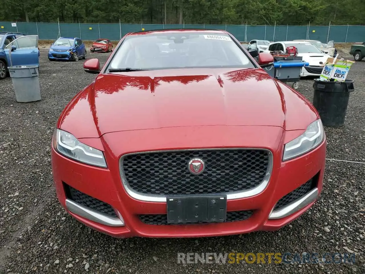 5 Photograph of a damaged car SAJBK4GX2KCY77458 JAGUAR XF 2019