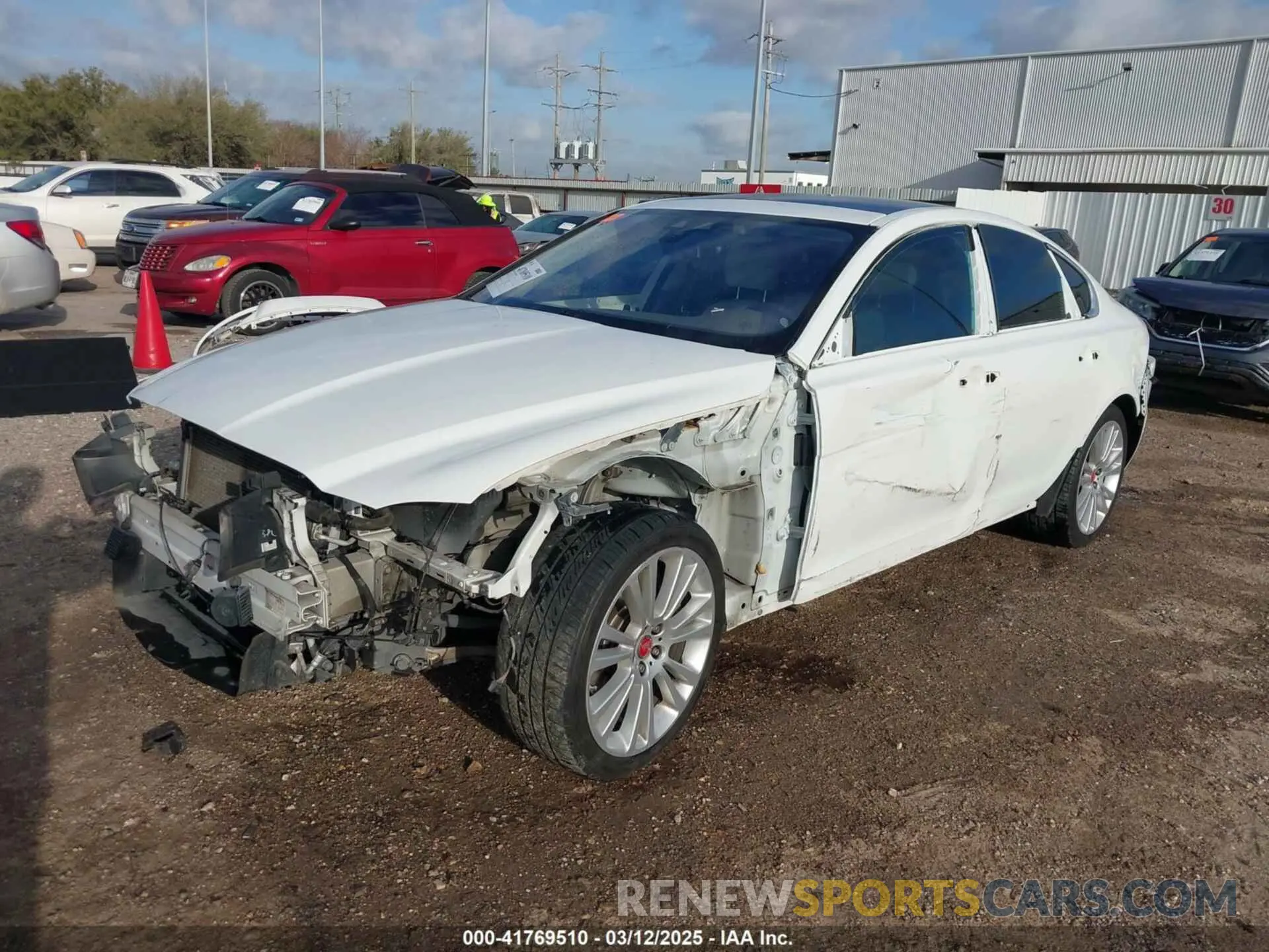 2 Photograph of a damaged car SAJBD4FX5LCY83283 JAGUAR XF 2020