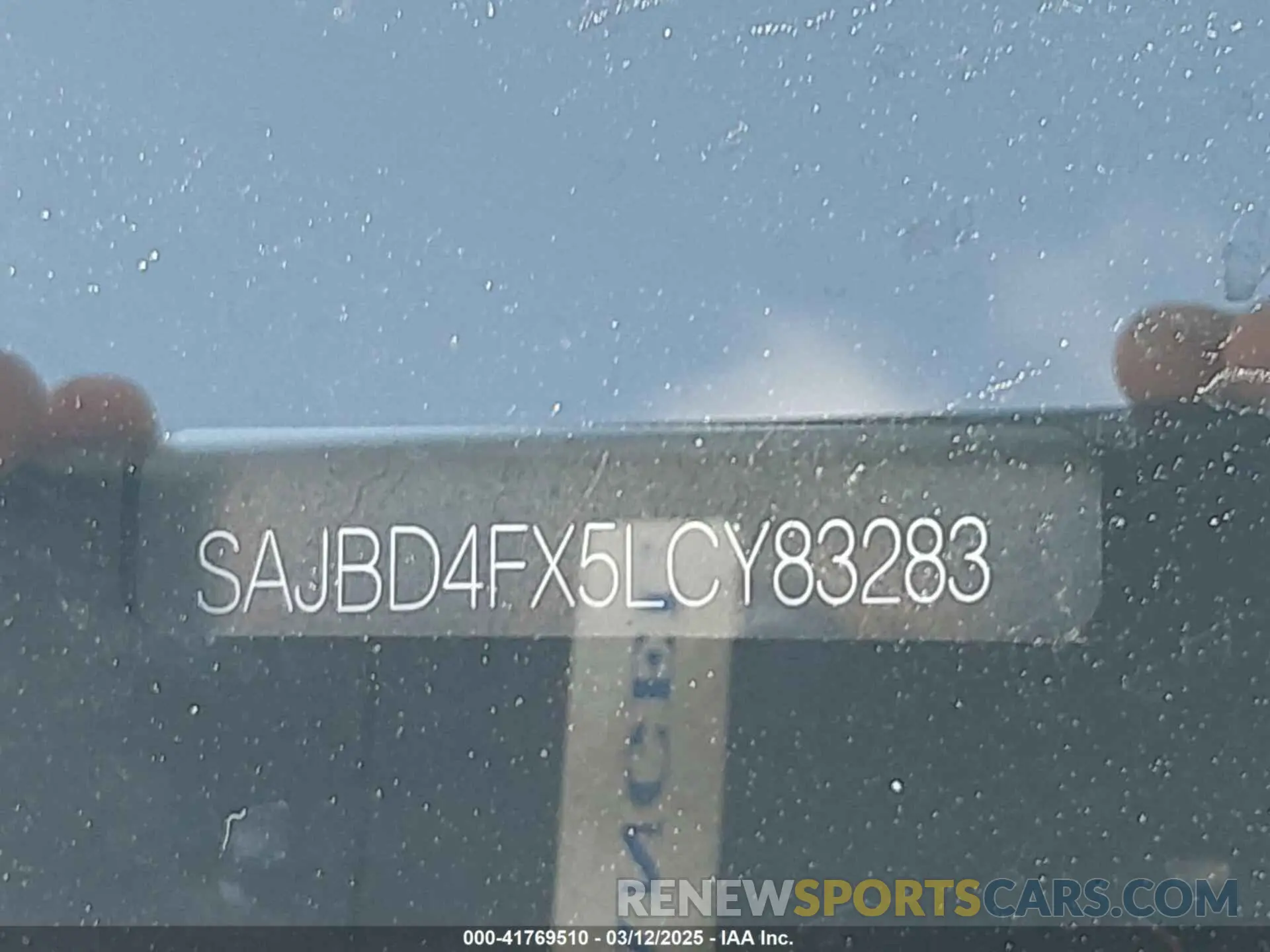 9 Photograph of a damaged car SAJBD4FX5LCY83283 JAGUAR XF 2020