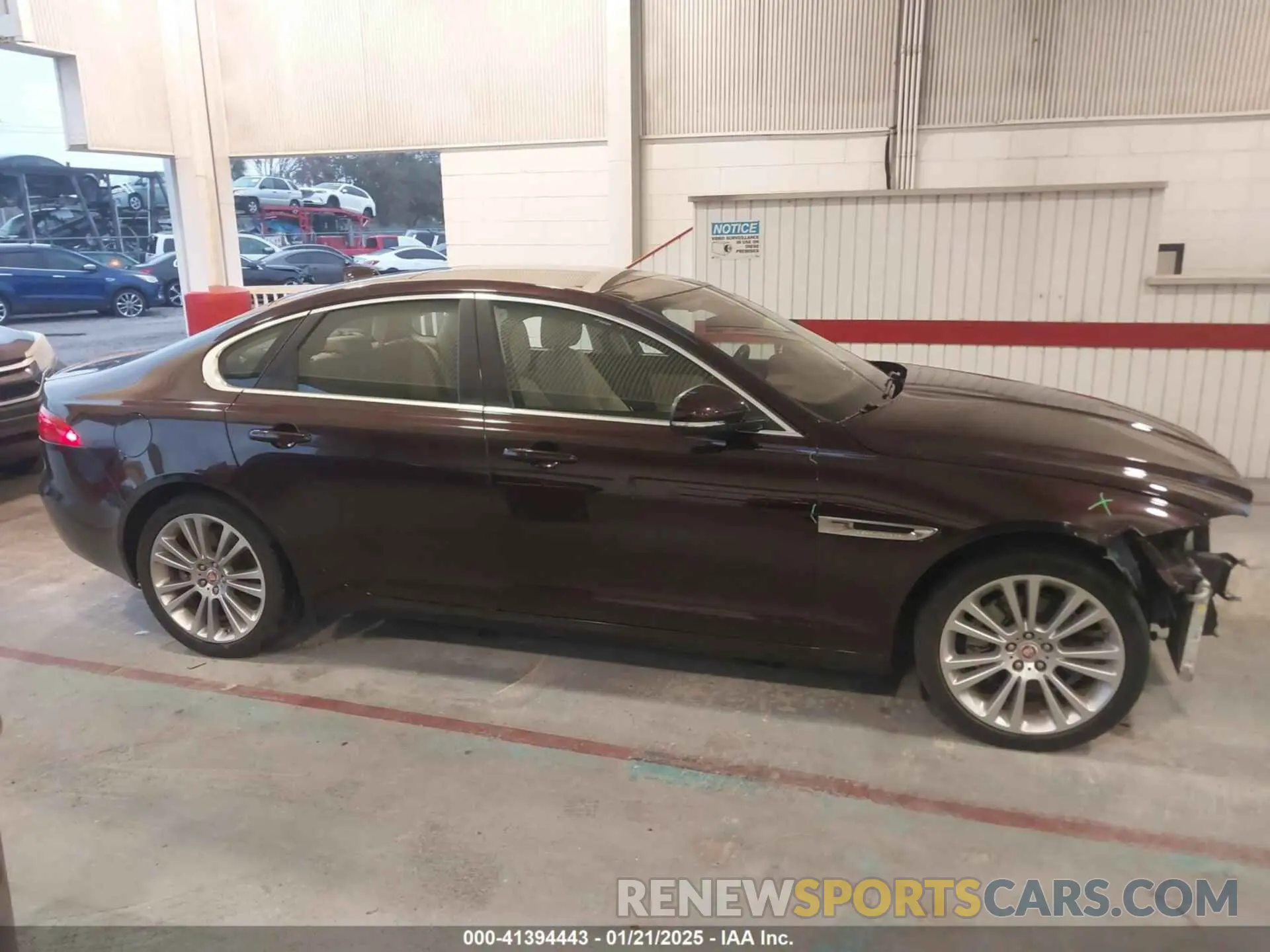 14 Photograph of a damaged car SAJBD4FXXLCY84820 JAGUAR XF 2020