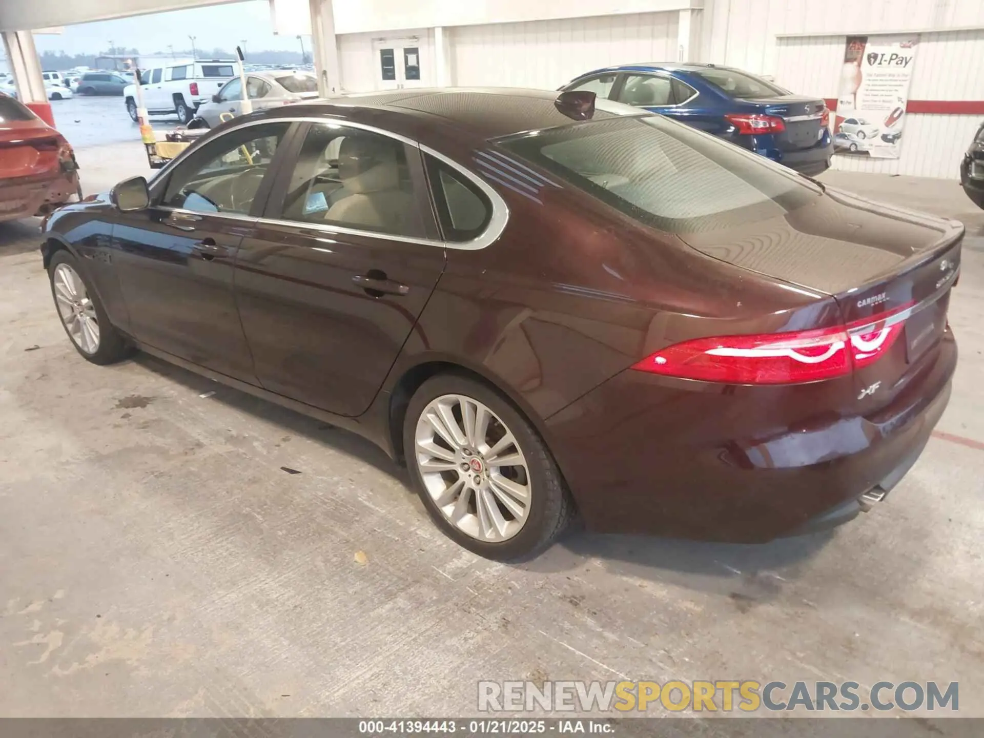 3 Photograph of a damaged car SAJBD4FXXLCY84820 JAGUAR XF 2020