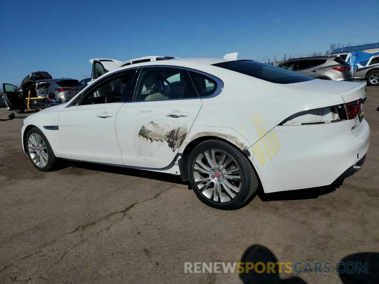 2 Photograph of a damaged car SAJBK4FX5LCY83189 JAGUAR XF 2020