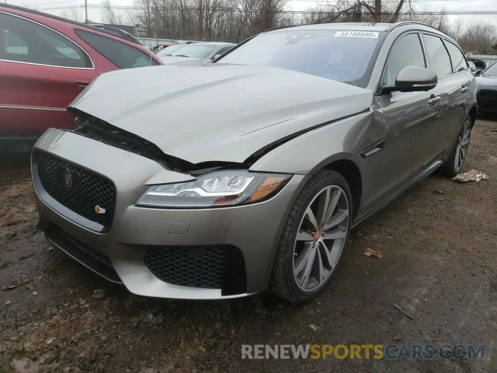 2 Photograph of a damaged car SAJBM2FV5LCY84355 JAGUAR XF 2020