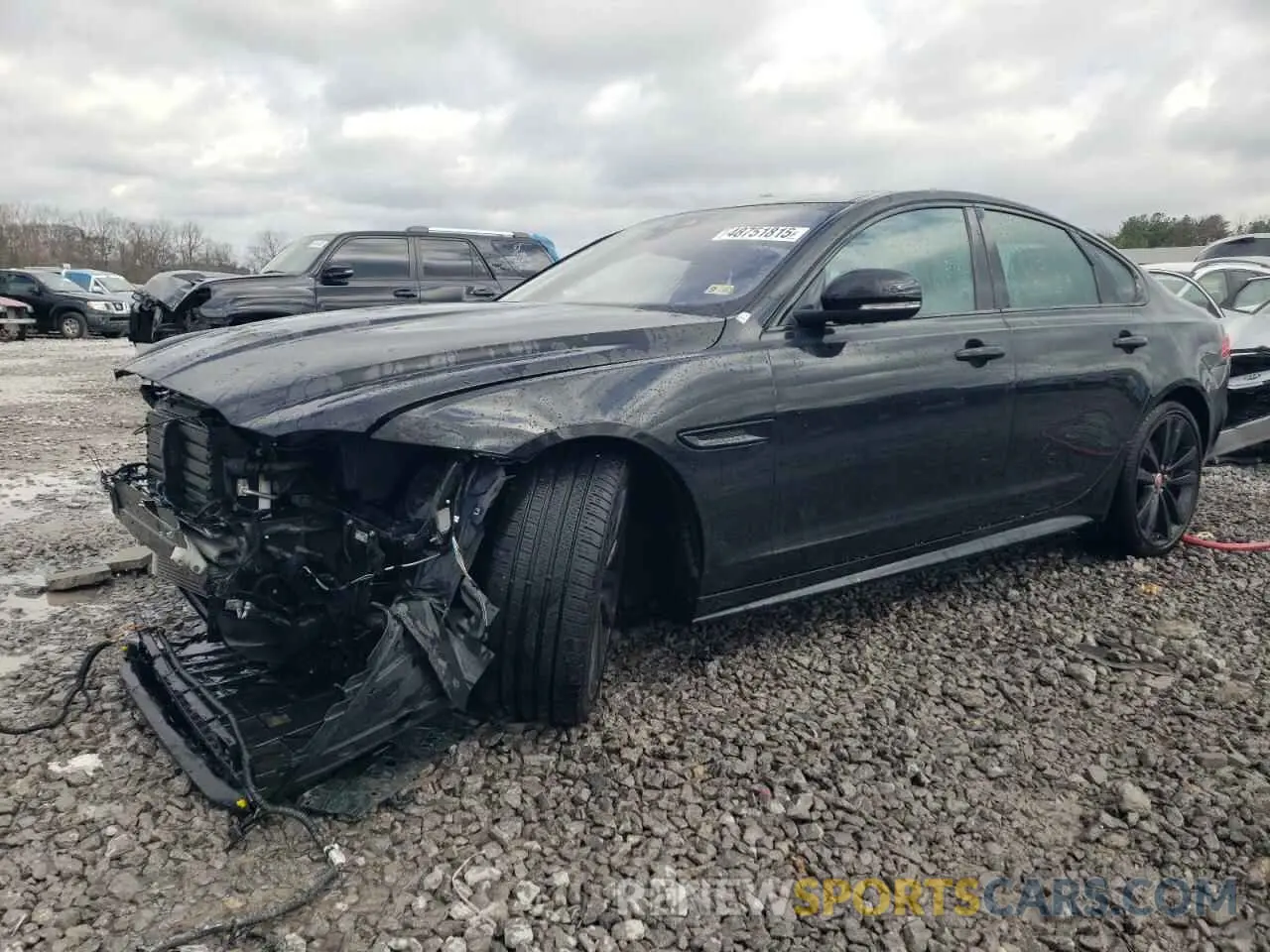 1 Photograph of a damaged car SAJBM4FV8LCY83910 JAGUAR XF 2020