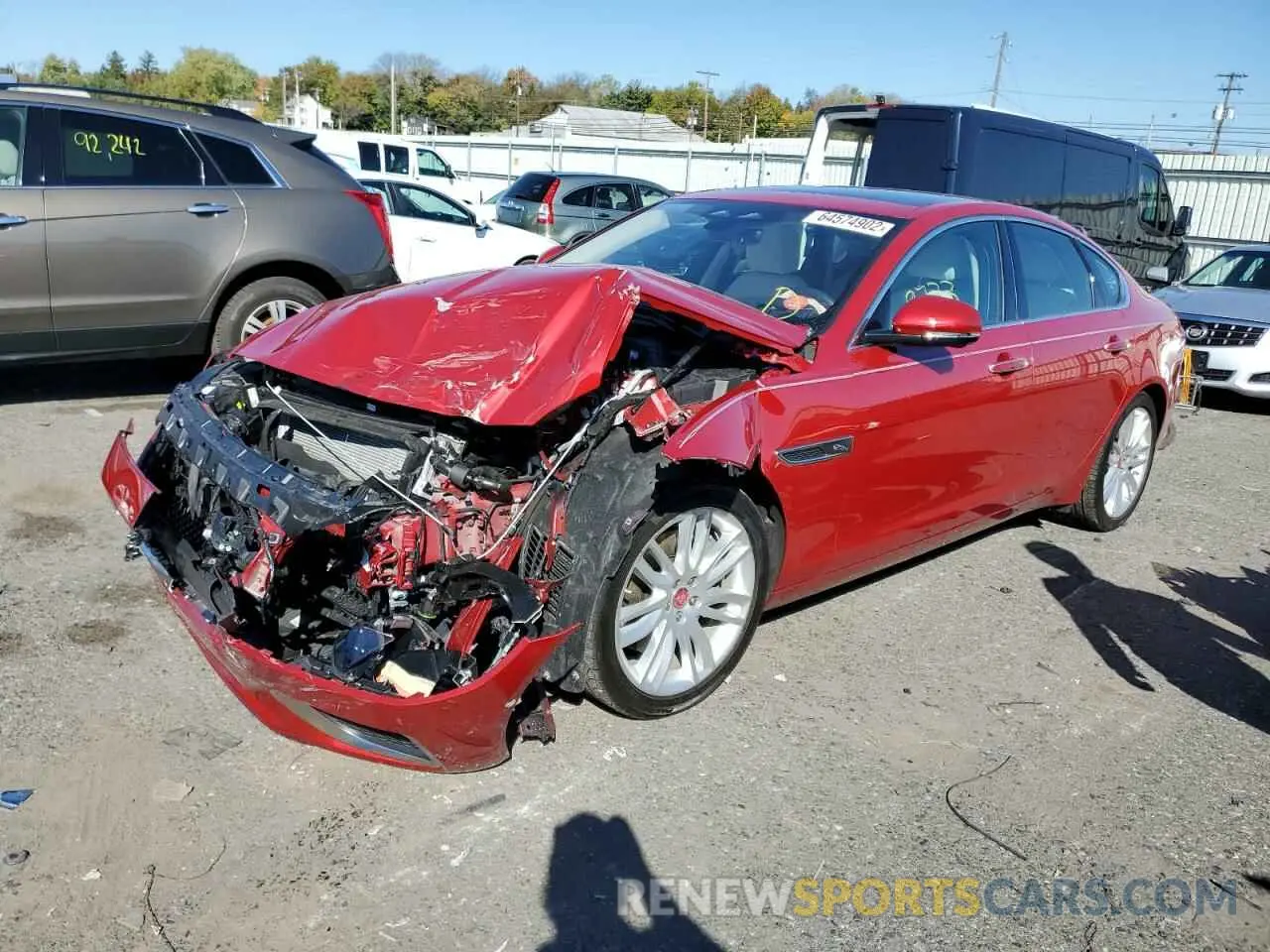 2 Photograph of a damaged car SAJBG4FX7MCY89062 JAGUAR XF 2021