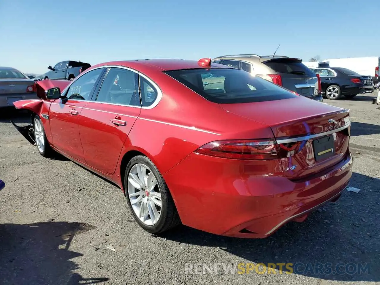 3 Photograph of a damaged car SAJBG4FX7MCY89062 JAGUAR XF 2021