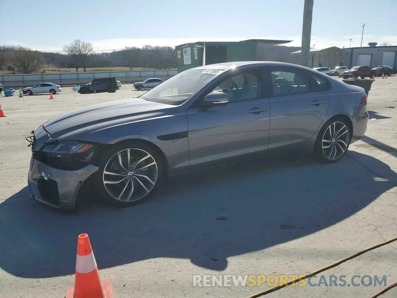 1 Photograph of a damaged car SAJBG4FX9MCY87832 JAGUAR XF 2021