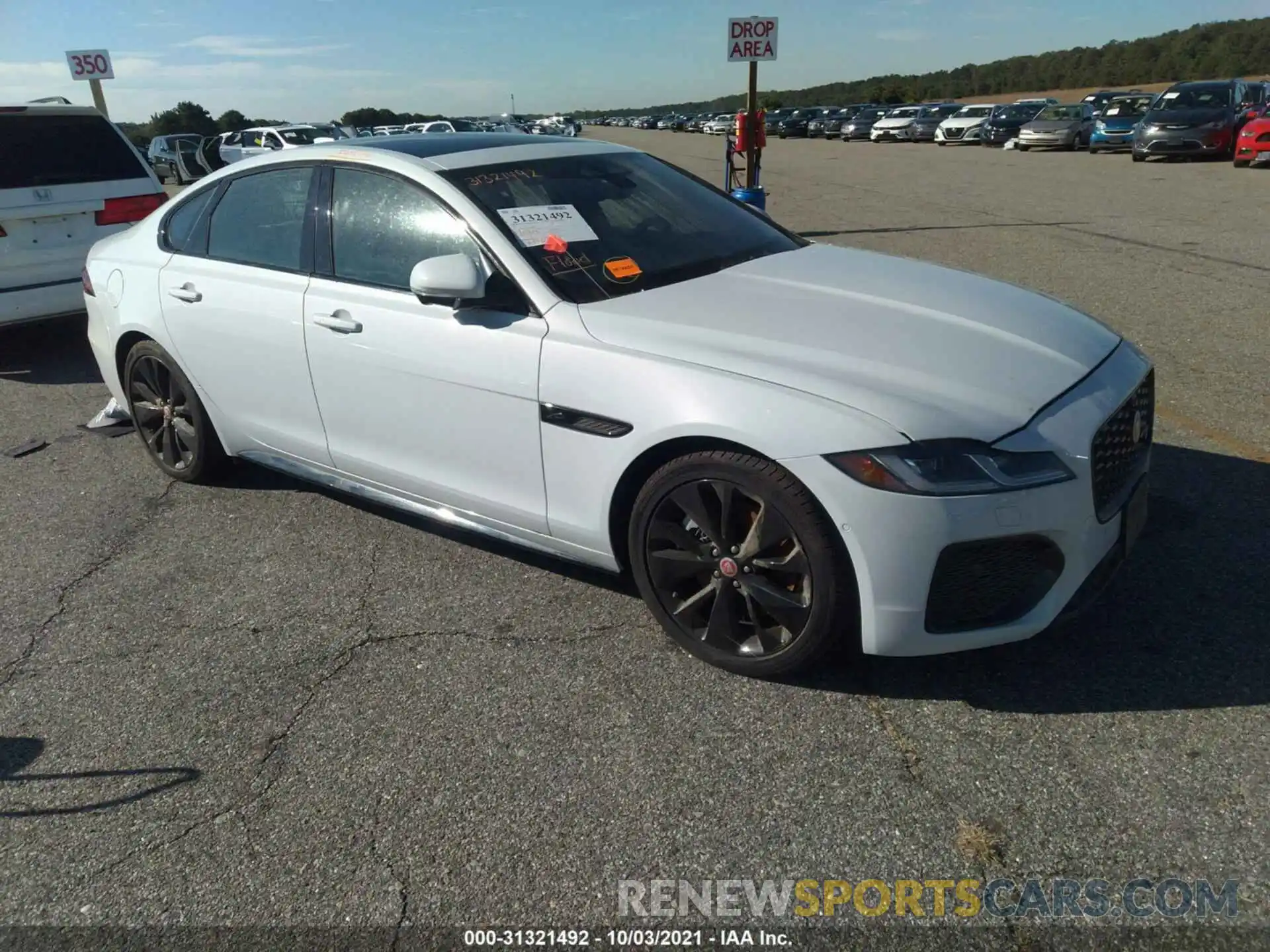 1 Photograph of a damaged car SAJBL4GX7MCY89038 JAGUAR XF 2021