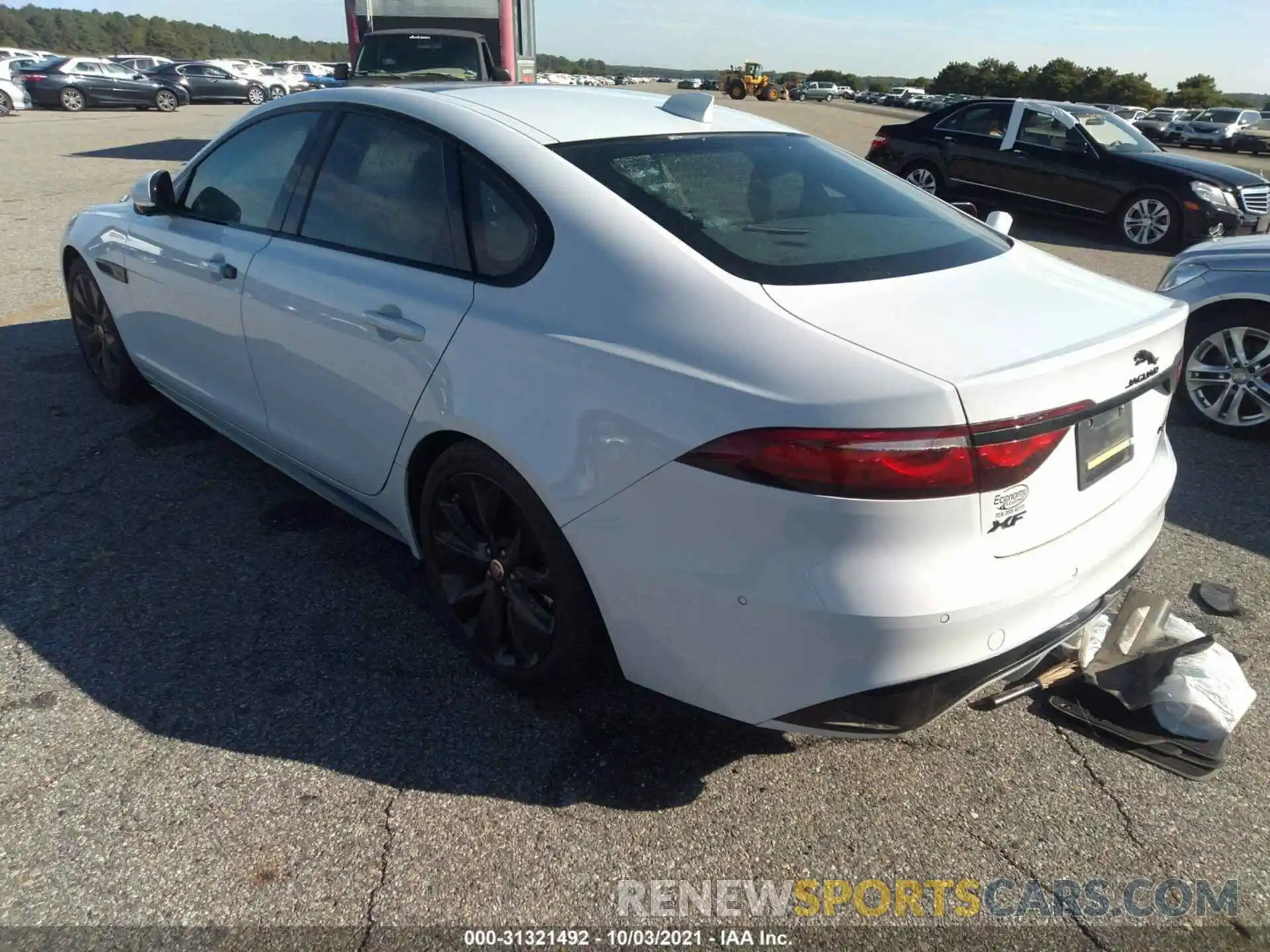 3 Photograph of a damaged car SAJBL4GX7MCY89038 JAGUAR XF 2021