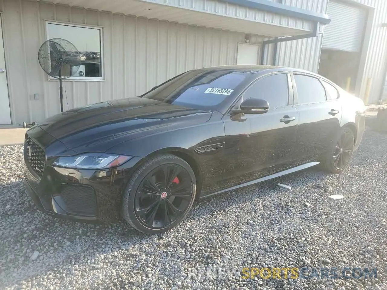 1 Photograph of a damaged car SAJBL4GX9MCY88411 JAGUAR XF 2021