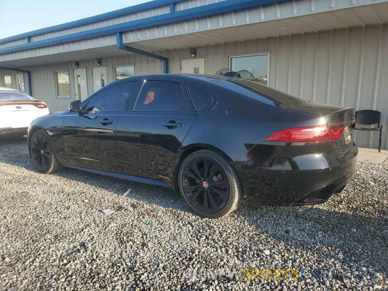 2 Photograph of a damaged car SAJBL4GX9MCY88411 JAGUAR XF 2021